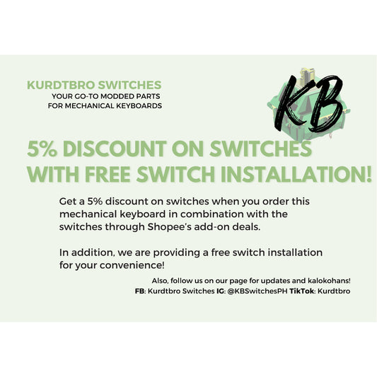 GMK67 65% Tri-mode Gasket Mounted Keyboard