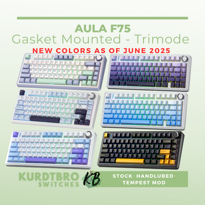Aula F75 Pro Hot-swap 80 Keys Gasket mount