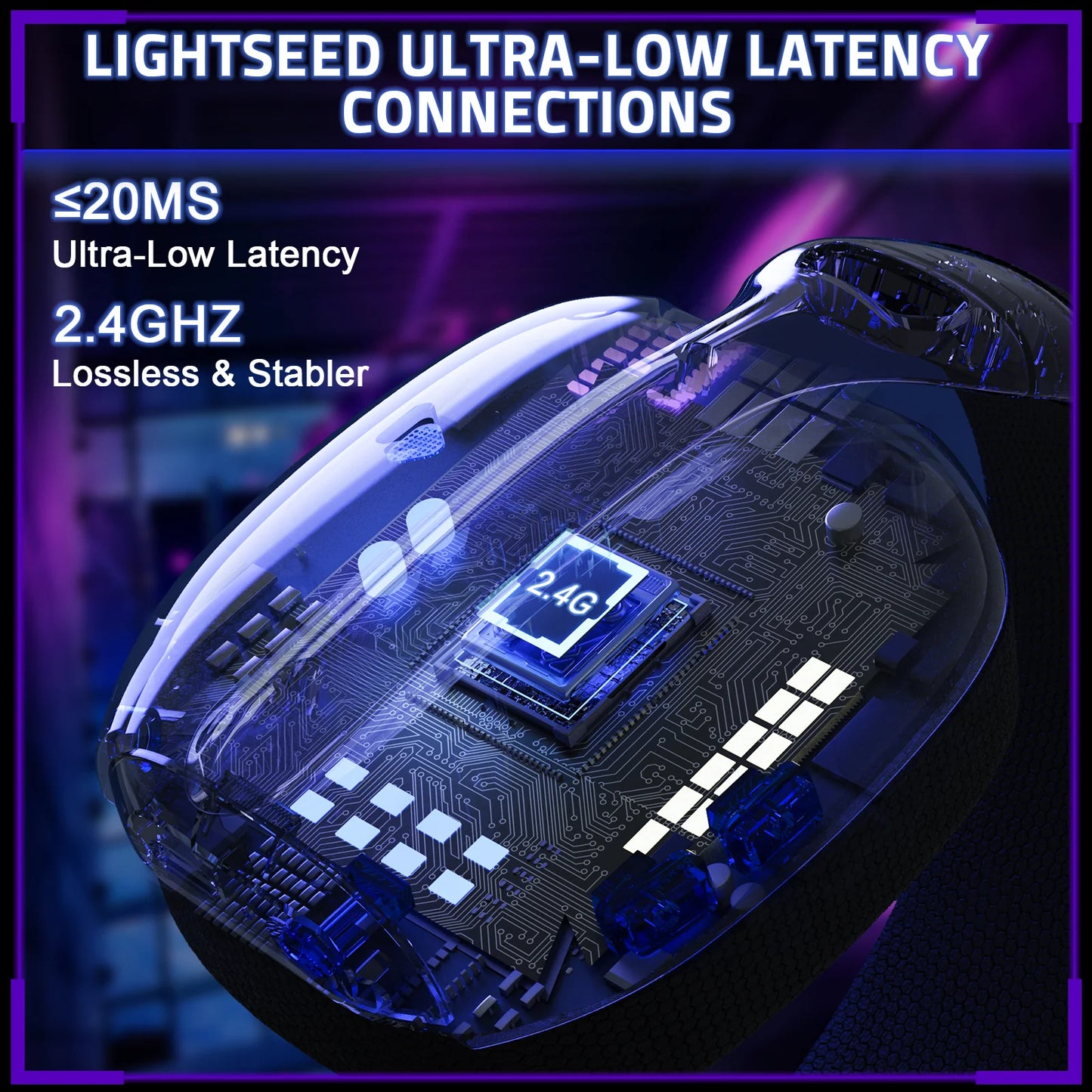 Attack Shark L80 Pro Wireless Gaming Headset