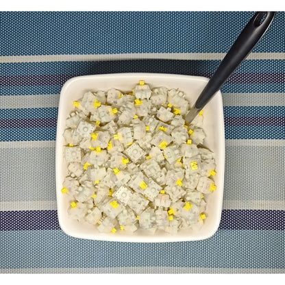 Gateron Milky Yellow and Milky Pro